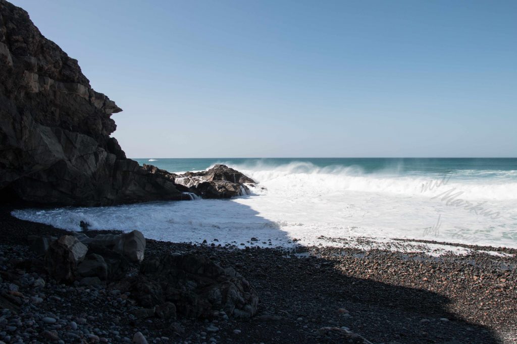 Fuerteventura Wellen in Ajuy
