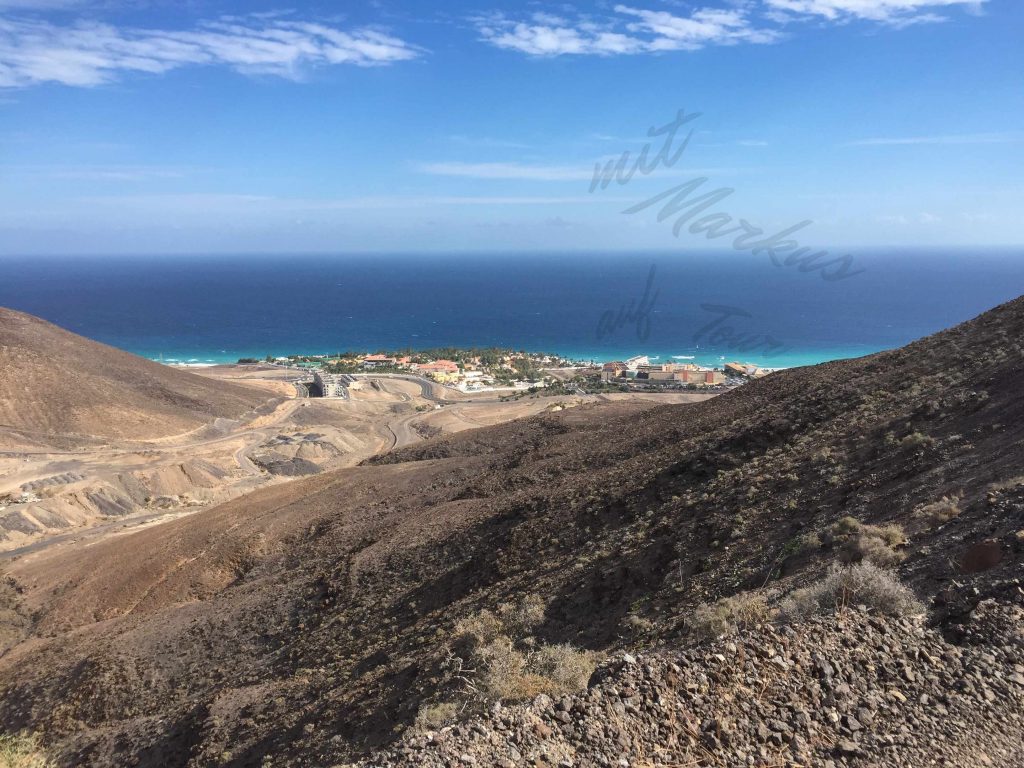 Blick in Richtung Jandia Playa