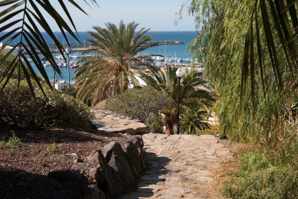 Weg zum Hafen
